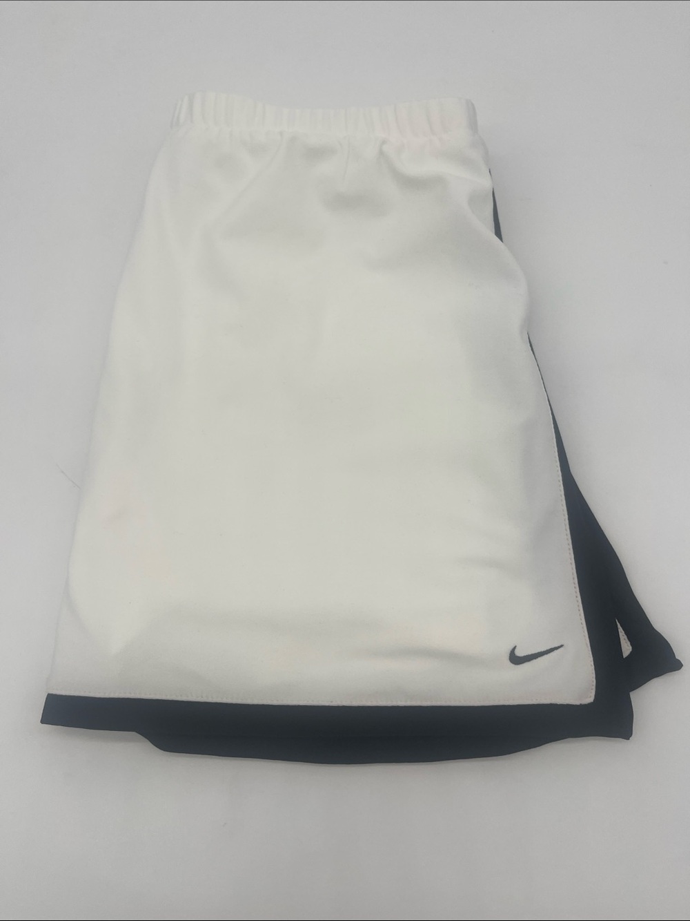 Nike White Tennis Skirt with Black Accents